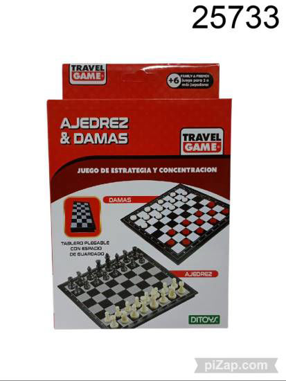 Imagen de AJEDREZ Y DAMAS TRAVEL GAME 4.26